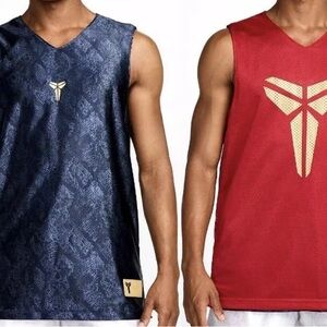 Nike Men's Kobe reversible Jerseys - Blue and Red